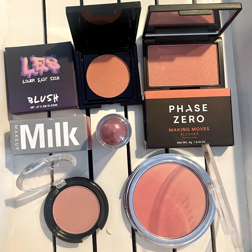 Lot of Assorted Blush incl. MILK, Phase Zero, LES, & More, All NEW NIB